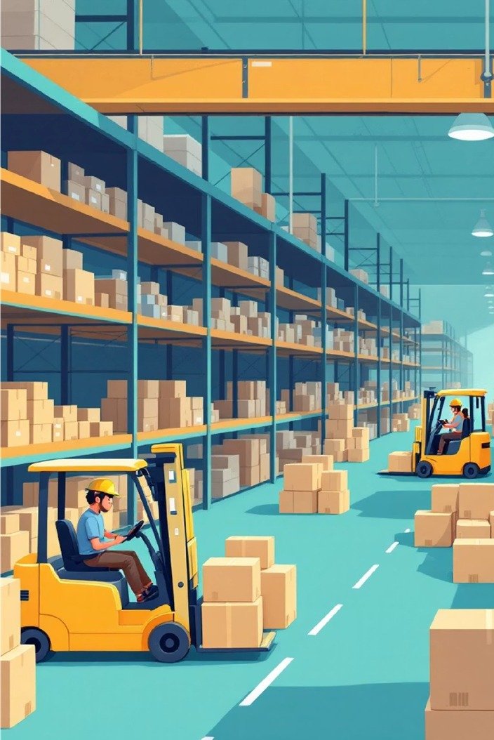Forklift Warehouse